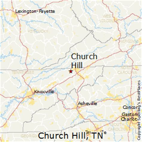 where is church hill tn